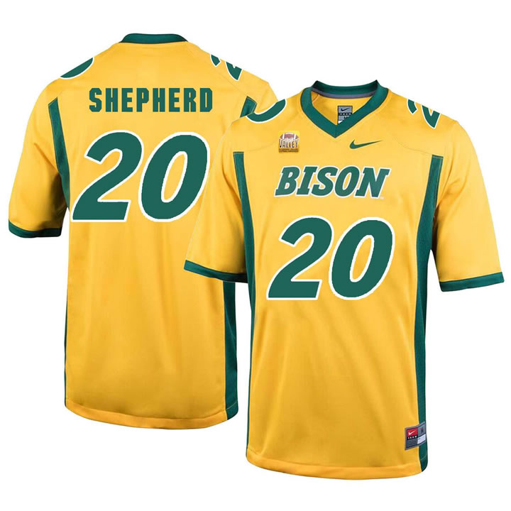 North Dakota State Bison 20 Darrius Shepherd Gold College Football Jersey Dzhi,We sell and wholesale North Dakota State Bison 20 Darrius Shepherd Gold College Football Jersey Dzhi on line form chian!
